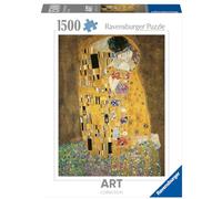 Ravensburger - Puzzle 1500 Pezzi Klimt Il Bacio, Puzzle Adulti 14+ 80x60cm | Puzzle Klimt Il Bacio da 1500 pezzi, 80x60 cm, per adulti 14+, Art Collection, ideale come idea regalo per amanti d'arte.