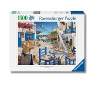 Ravensburger - Puzzle Mykonos, Puzzle 1500 pezzi, Puzzle Adulti e Bambini +14 Anni, 80x60