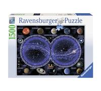 RAVENSBURGER PUZZLE 1500 PEZZI - PLANISFERO CELESTE