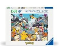 Ravensburger - Puzzle 1500 Pezzi Pokémon Classics | Puzzle Per Adulti 1500 Pezzi | Puzzle Adulti Per Bambini Dai 14 Anni In Su | Regalo Compleanno Per Bambini Dai 14 Anni In Su | Misure 80x60cm