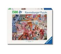 Ravensburger Puzzle 1500 Pezzi Viaggio a Tokyo - Puzzle Adulti +14 anni, 80 x 60 cm, Puzzle per Adulti Tokyo, Collezione 1500 Pezzi, Idee Regalo