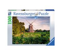 Puzzle 1500 Pz Pezzi Mulino a Vento sul Mar Baltico New by Ravensburger