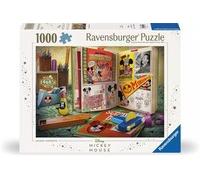 Ravensburger 12000842 - 1960 Mickey Moments - puzzle 1000 pezzi - puzzle adulti e ragazzi da 14 anni, puzzle Disney, Disney regalo