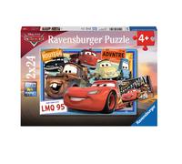 Ravensburger - Puzzle 2 x 24 Pz, Cars