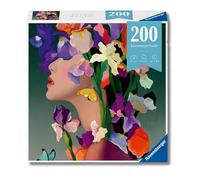 Ravensburger - Puzzle 200 Pezzi Per Adulti Iris, Puzzle Adulti 21x33cm | Puzzle floreale da 200 pezzi dedicato all'iris, formato 21x33 cm, per adulti dai 14 anni, collezione Fiori e idea regalo.