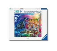 Ravensburger - Puzzle 2000 Pezzi Cinque Terre | Puzzle 2000 Pezzi | Rompicapo Adulti E Bambini Dai 14 Anni In Su | Regalo Per Bambini E Adulti | Misure 98x75cm | Tecnologia Soft-click