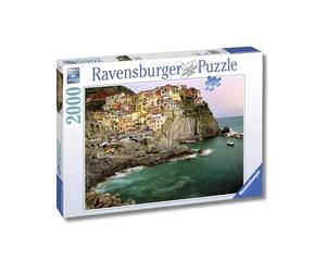 Ravensburger - Puzzle 2000 Pezzi Cinque Terre | Puzzle 2000 Pezzi | Rompicapo Adulti E Bambini dai 14 Anni in su | Regalo per Bambini E Adulti | Misure 98x75cm