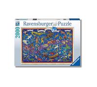 Ravensburger - Puzzle 2000 Pezzi Costellazioni | Puzzle 2000 Pezzi | Rompicapo Adulti E Bambini Dai 14 Anni In Su | Regalo Per Bambini E Adulti | Misure 98x75cm | Tecnologia Soft-click