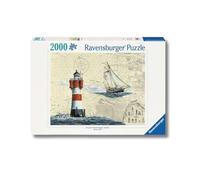 Ravensburger - Puzzle 2000 Pezzi Faro Romantico, Puzzle Adulti 98x75cm | Puzzle Faro Romantico da 2000 pezzi, 98x75 cm, per adulti 14+, collezione 2000 pezzi e ideale come idea regalo originale.