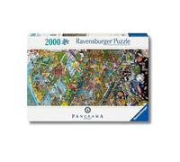 Ravensburger - Puzzle Guinnes World Record, Collezione Panorama, 2000 Pezzi, Puzzle per Adulti e Ragazzi, Idea Regalo per Lei o Lui, 61x132 cm