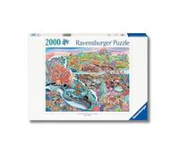 Ravensburger Thalassic Tale Puzzle da 2000 pezzi | Promuove il pensiero logico e il rilassamento | Design unico e intricato