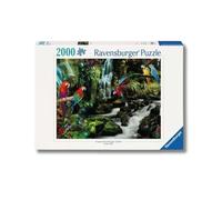 Ravensburger - Puzzle Pappagalli nella giungla - 2000 Pezzi