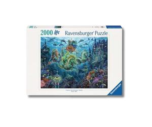 Ravensburger - Puzzle 2000 Pezzi La Magia Dell'abisso | Puzzle 2000 Pezzi | Rompicapo Adulti E Bambini Dai 14 Anni In Su | Regalo Per Bambini E Adulti | Misure 98x75cm | Tecnologia Soft-click