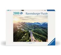 Ravensburger - Puzzle 2000 Pezzi La Muraglia Cinese, Puzzle Adulti 98x75cm | Puzzle La Muraglia Cinese da 2000 pezzi, 98x75 cm, per adulti 14+, collezione 2000 pezzi e ideale come idea regalo originale.