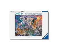 Ravensburger Puzzle Pegaso Volante – 2000 Pezzi, 98x75 cm, Tecnologia Soft-click