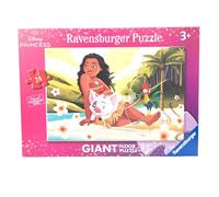Ravensburger - Puzzle 24 Pezzi Giant: Disney Princess: Bella e Vaiana, Puzzle Bambini 3 Anni, 70 x 50 Cm, Regalo Bambina 3 Anni E Bambino