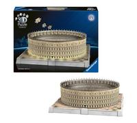 Ravensburger - Puzzle 3d Iconics Colosseo LED | Puzzle 3d Per Adulti E Bambini A Partire Dagli 8 Anni | Modellismo Da Costruire Adulti Di 216 Pezzi | Regalo Bambino 8 Anni E Più