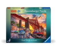 Ravensburger Puzzle 2D 1000 elementów: Most o wschodzie słońca, Nowy design -
