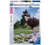 Ravensburger Puzzle 2D 1000 elementów: Uhrturm Graz, Stary design
