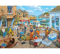 Ravensburger Puzzle 2D 1000 elementów: Życie rybaka, Nowy design