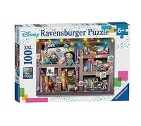Ravensburger-10410 Disney Puzzle 2D, Multicolore, 10410 9 Disney Personaggi mult