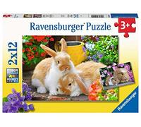 Puzzle Coccole RAVENSBURGER 2x12 Pezzi