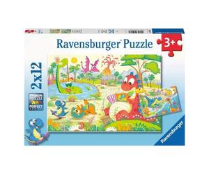 Ravensburger Puzzle 2x12 pz 36m+ (26x18cm) Assortito (modello casuale non