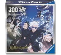 Ravensburger - Puzzle 300 Pezzi Jujutsu Kaisen- Puzzle Manga + Postcard