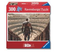 Ravensburger- Puzzle Moments: L'entrata del gladiatore, Puzzle 300 Pezzi, Puzzle Adulti, 27x39 cm