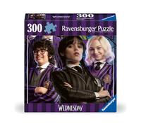 Ravensburger - Puzzle 300 Pezzi Mercoledì E Amici, Puzzle Adulti 27x39cm | Puzzle 300 pezzi, formato 27x39 cm, per adulti dai 14 anni, collezione Roma e idea regalo originale.