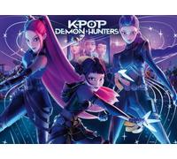 Ravensburger - Puzzle 300 Pezzi XXL: K-Pop Demon Hunters Rumi, Mira & Zoey, Puzzle Bambini 9 Anni, 49 x 36 cm, Regalo Bambina 9 Anni E Bambino