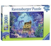 Ravensburger Puzzle 300 Pezzi XXL Tesori Delle Profondità 13255 Oceano Delfini