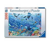 Ravensburger - Puzzle 3000 Pezzi Mondo Subacqueo, Puzzle Adulti 121x80cm | Puzzle Variopinto Mondo Subacqueo da 3000 pezzi, 121x80 cm, per adulti 14+, per esperti e ideale come idea regalo originale.