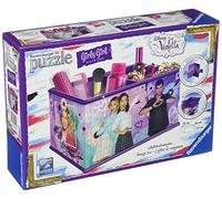 Ravensburger Puzzle 3D 12091 - Girly Girl Edition - Scatola portaoggetti, Viola