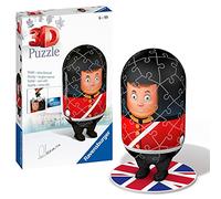Ravensburger Puzzle 3D a forma di guardia reale di Londra, per bambini dai 6 anni in su, 54 pezzi, non richiede colla