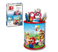Ravensburger Puzzle 3D a forma di Super Mario Brothers per bambini dai 6 anni in