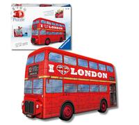 Ravensburger - Puzzle 3d Autobus Londra | Puzzle 3d Per Adulti E Bambini A Parti