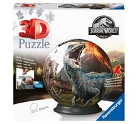 Ravensburger - Puzzle 3D, Ball Jurassic World, per Adulti e Bambini 6+ Anni, Ide