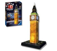 Ravensburger - Puzzle 3D Big Ben Notturno LED, 226 Pezzi