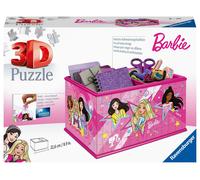 Ravensburger - 3D Puzzle Barbie Storage Box, 216 Pezzi, Include Accessori, 8+ Anni