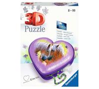 Ravensburger puzzle 3D cuore Cavalli - portagioie 54 pezzi