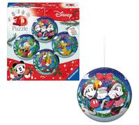 Ravensburger - Puzzle 3D Disney Natale 54 Pezzi, Puzzle Bambini 6 Anni