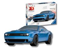 DODGE CHALLENGER HELLCAT BLU PUZZLE 3D 108 PEZZI