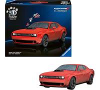 Ravensburger Puzzle 3D Iconics: 12008036 Dodge Challenger R/T Scat Pack Widebody - Muscle-Car Potente Macchina Come modellino Auto dettagliata per Veri Appassionati di PS