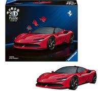 Ravensburger - Puzzle 3d Ferrari | Puzzle 3d Per Adulti E Bambini A Partire Dagli 8 Anni | Modellismo Da Costruire Adulti Di 108 Pezzi | Regalo Bambino 8 Anni E Più