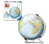 Ravensburger - Puzzle 3d Globo Terrestre Impara La Geografia | Puzzle 3d Bambini