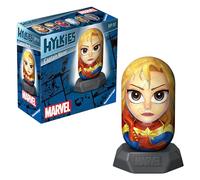 Ravensburger - hylkies marvel, captain marvel, personaggi collezionabili, 54 pezzi