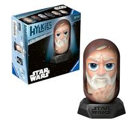 Ravensburger - Puzzle 3D, Hylkies Obi Wan Kenobi, Star Wars, Puzzle per Adulti e Bambini 12+ Anni, Idea Regalo, Modellismo, 54 Pezzi