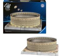 Ravensburger Puzzle 3d Iconics Colosseo LED Puzzle 3d Per Adulti E Bambini A