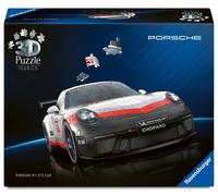 Ravensburger - Puzzle 3d Iconics: Porsche 911 GT3 Cup | Puzzle 3d Per Adulti E Bambini A Partire Dagli 8 Anni | Modellismo Da Costruire Adulti Di 108 Pezzi | Regalo Bambino 8 Anni E Più